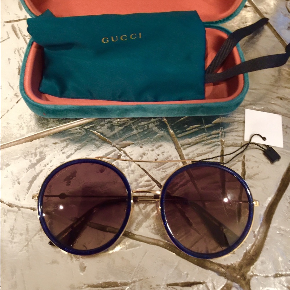 Authentic Gucci round sunglasses - Picture 2 of 8